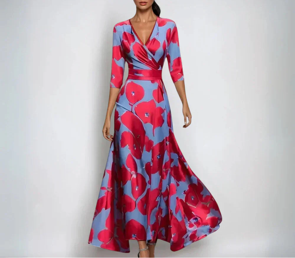 Chloe | Elegant Floral Dress