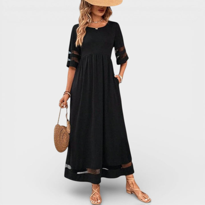 Aubrey – Flattering Tummy-Smoothing Midi Dress