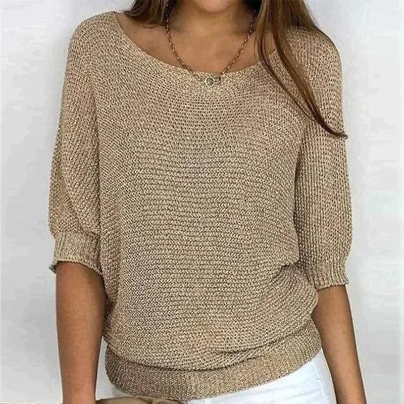 The "Vivienne" Effortless Knit Top