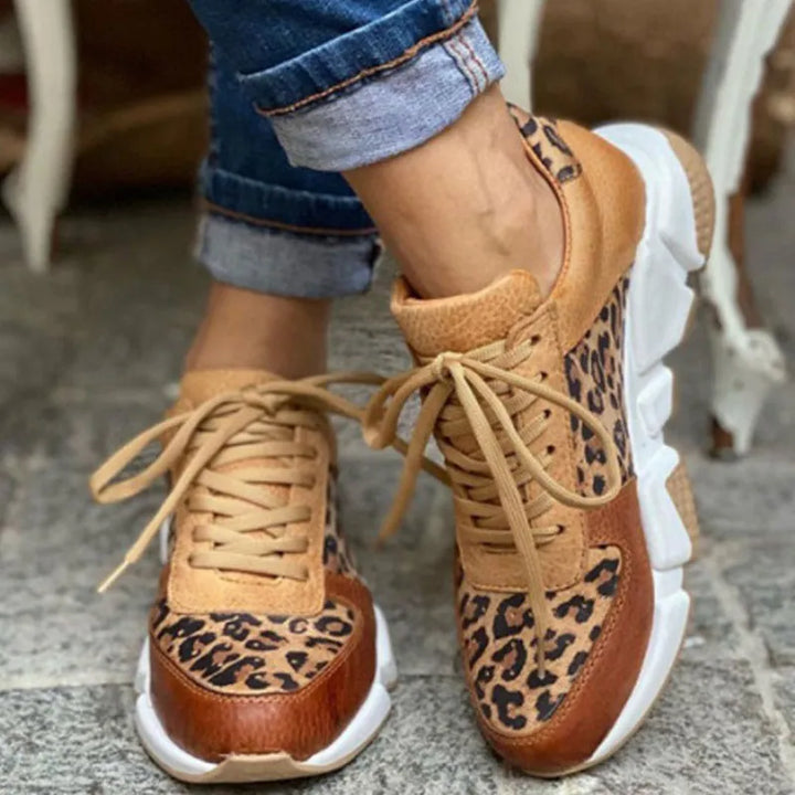 Penelope | Comfortable Leopard Sneakers
