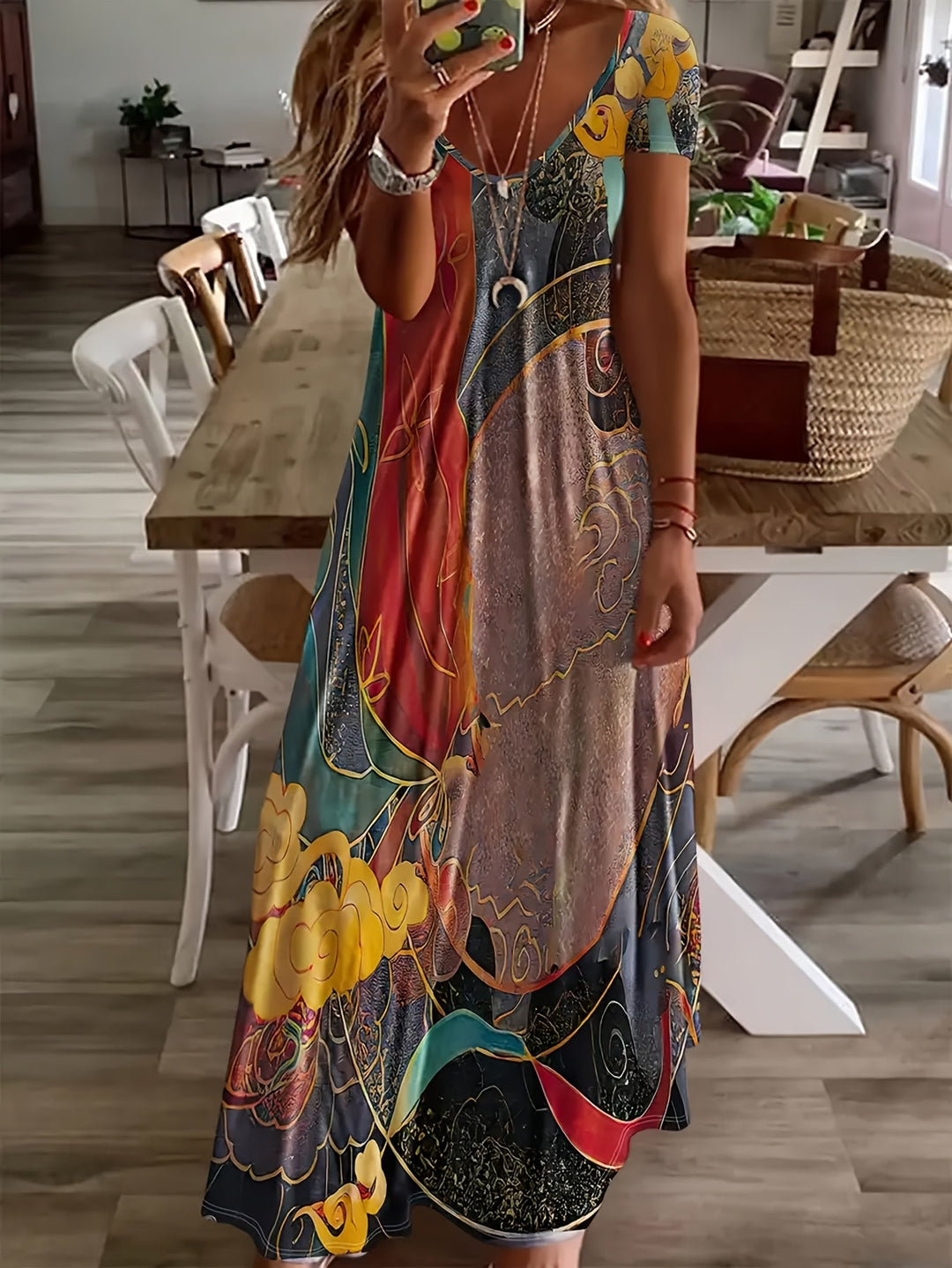 Anna | Artistic Flattering Fit Dress