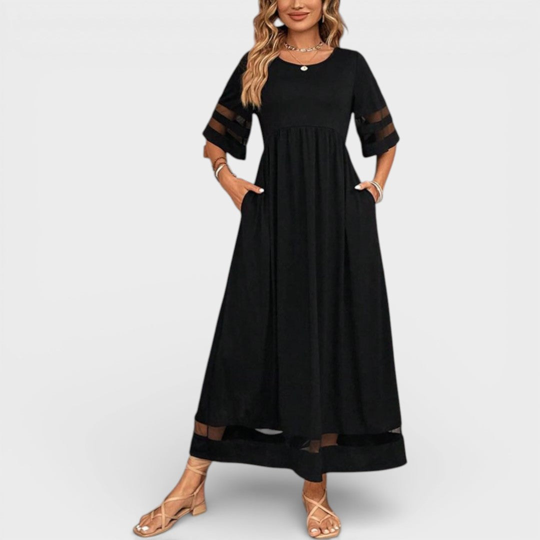 Aubrey – Flattering Tummy-Smoothing Midi Dress