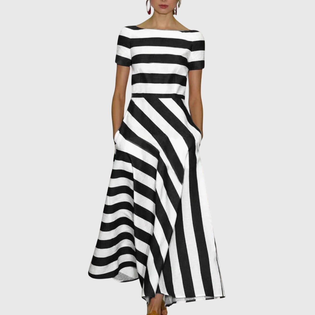 Christa | Striped Dress