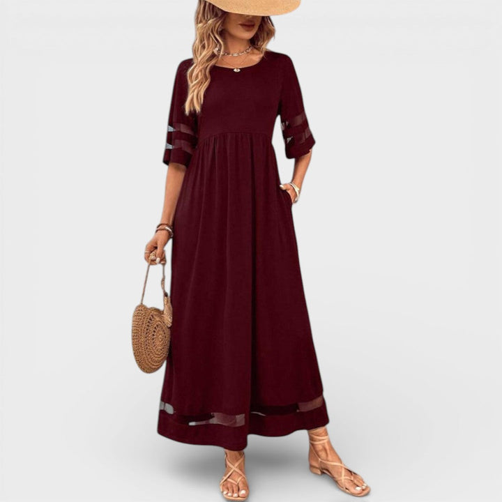 Aubrey – Flattering Tummy-Smoothing Midi Dress