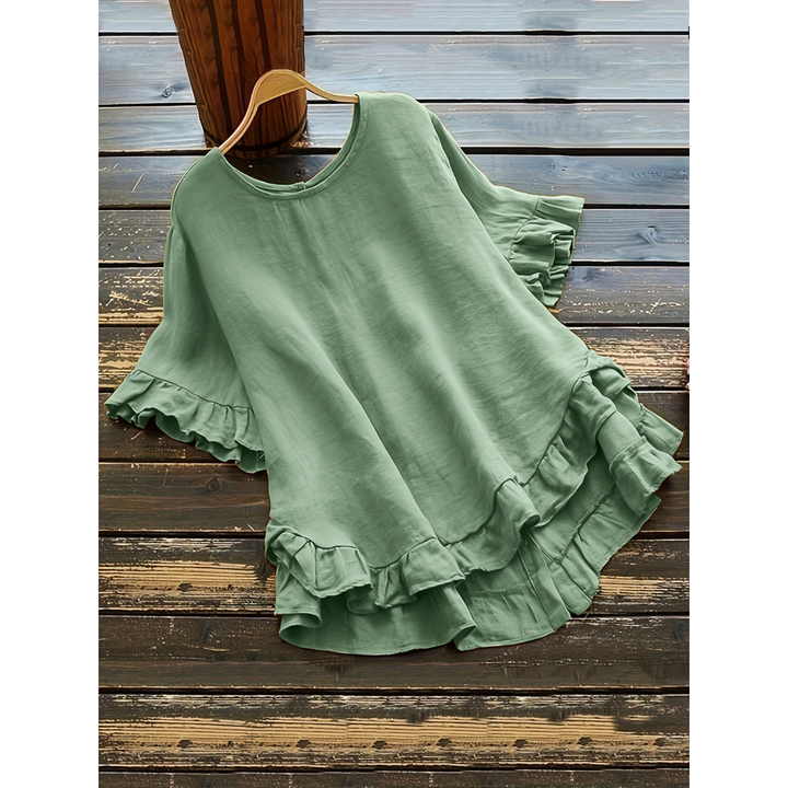 Primrose -  Ruffle Summer Blouse
