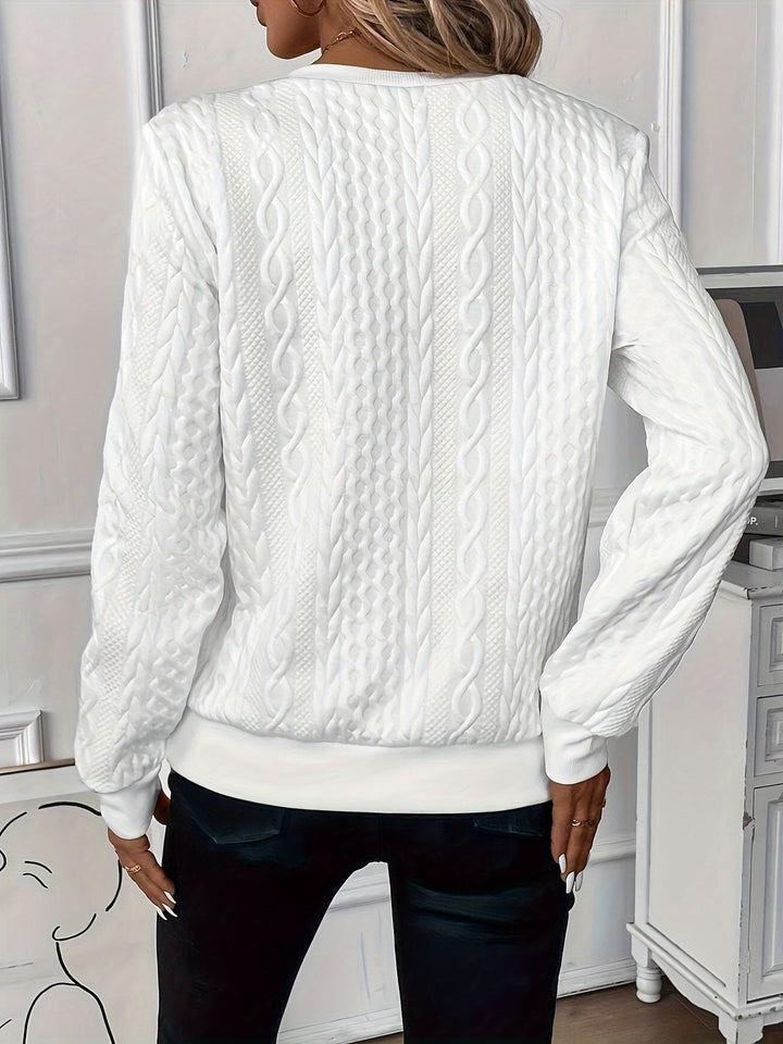 Rhea | Sweater with Zipper