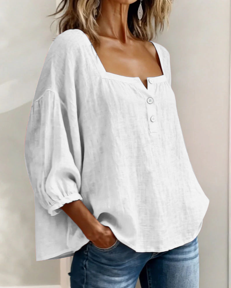 FLORENCE PUFF SLEEVE BLOUSE