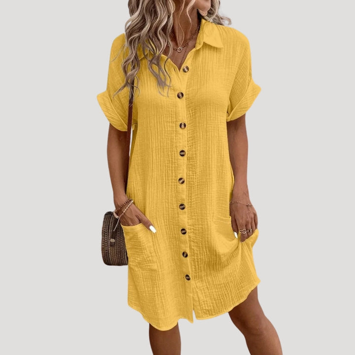 The Margot | Signature Button-Down Shirt Dress