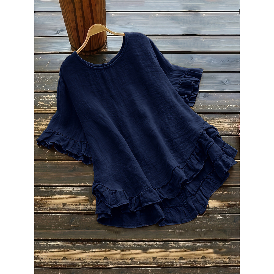 Primrose -  Ruffle Summer Blouse