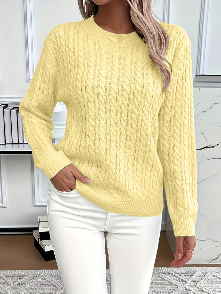 Baylor | Comfortable Cable Knit Jumper