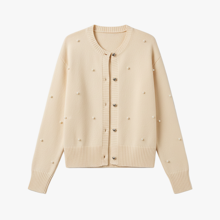 Adeline | Embellished Knit Cardigan