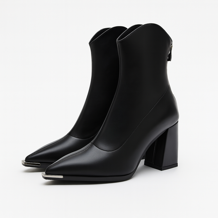Celeste | Chrome Tip Boots