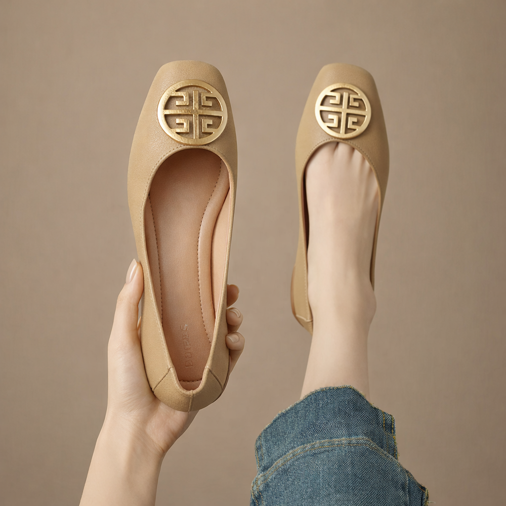 Dane | Orchard Leather Flats