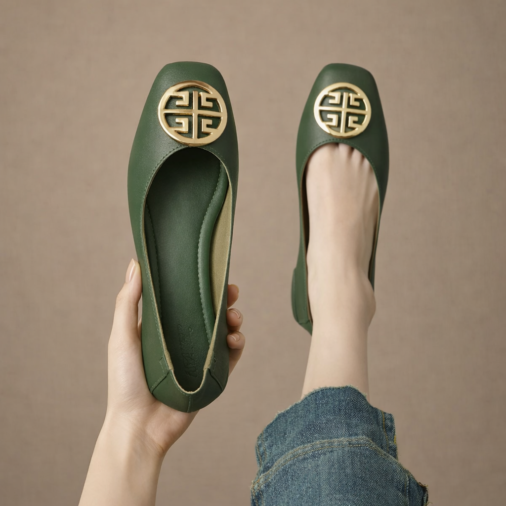 Dane | Orchard Leather Flats