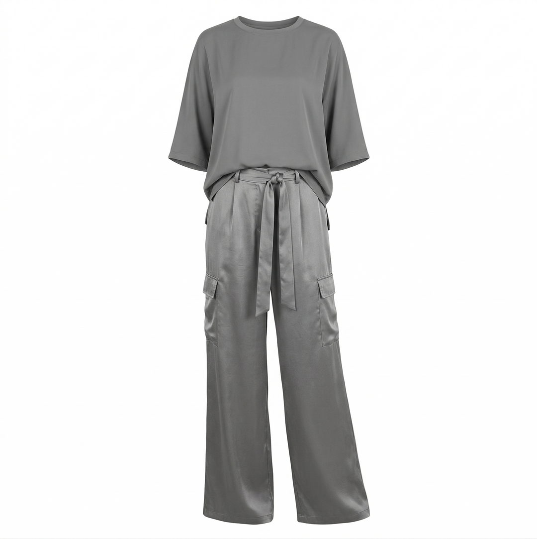 Audrey | Luxe Flowing Two Piece Set