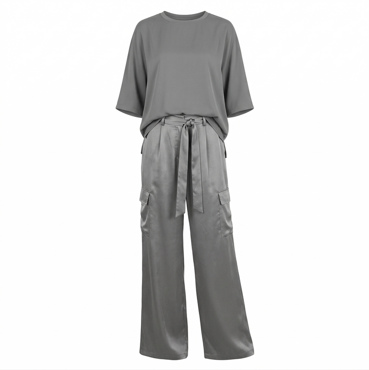 Audrey | Luxe Flowing Two Piece Set