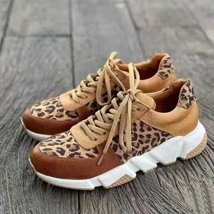 Penelope | Comfortable Leopard Sneakers
