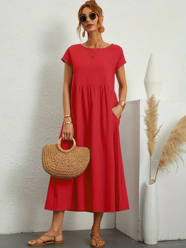 The Nadine | Luxury -Blend Shirt Dress