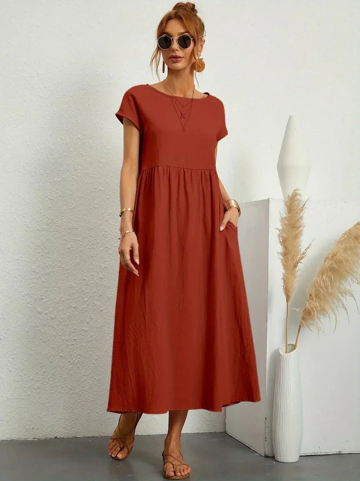 The Nadine | Luxury -Blend Shirt Dress