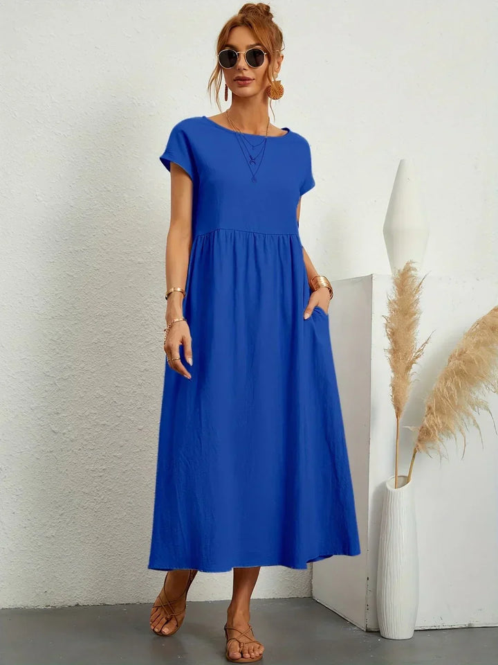 The Nadine | Luxury -Blend Shirt Dress