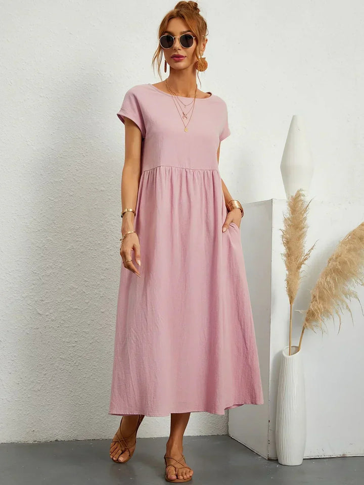 The Nadine | Luxury -Blend Shirt Dress