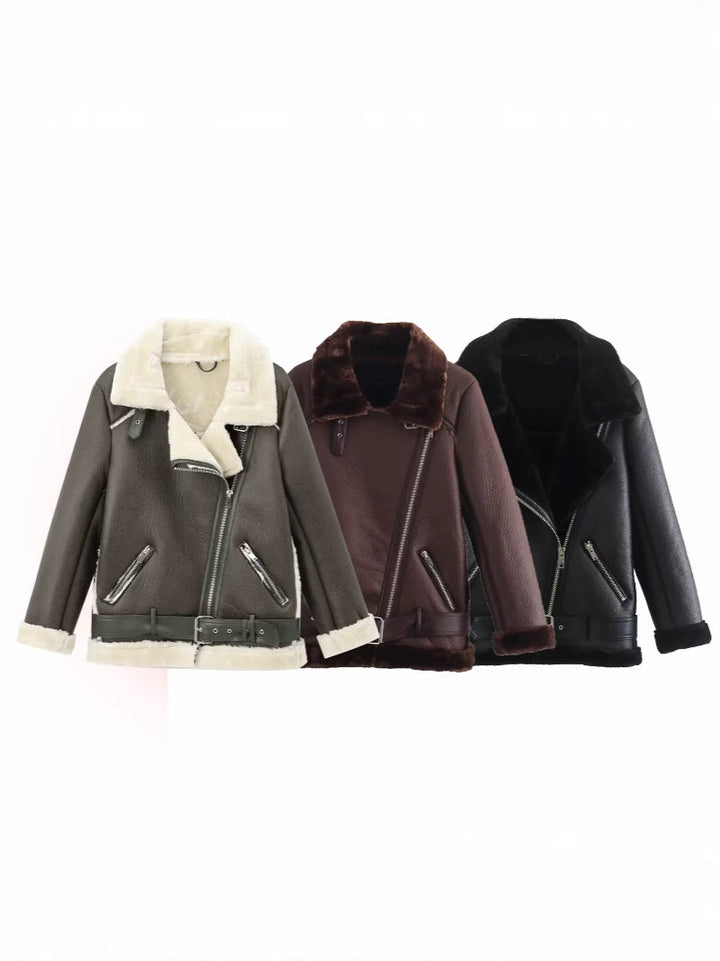 Solenn | Elegant Biker Jacket