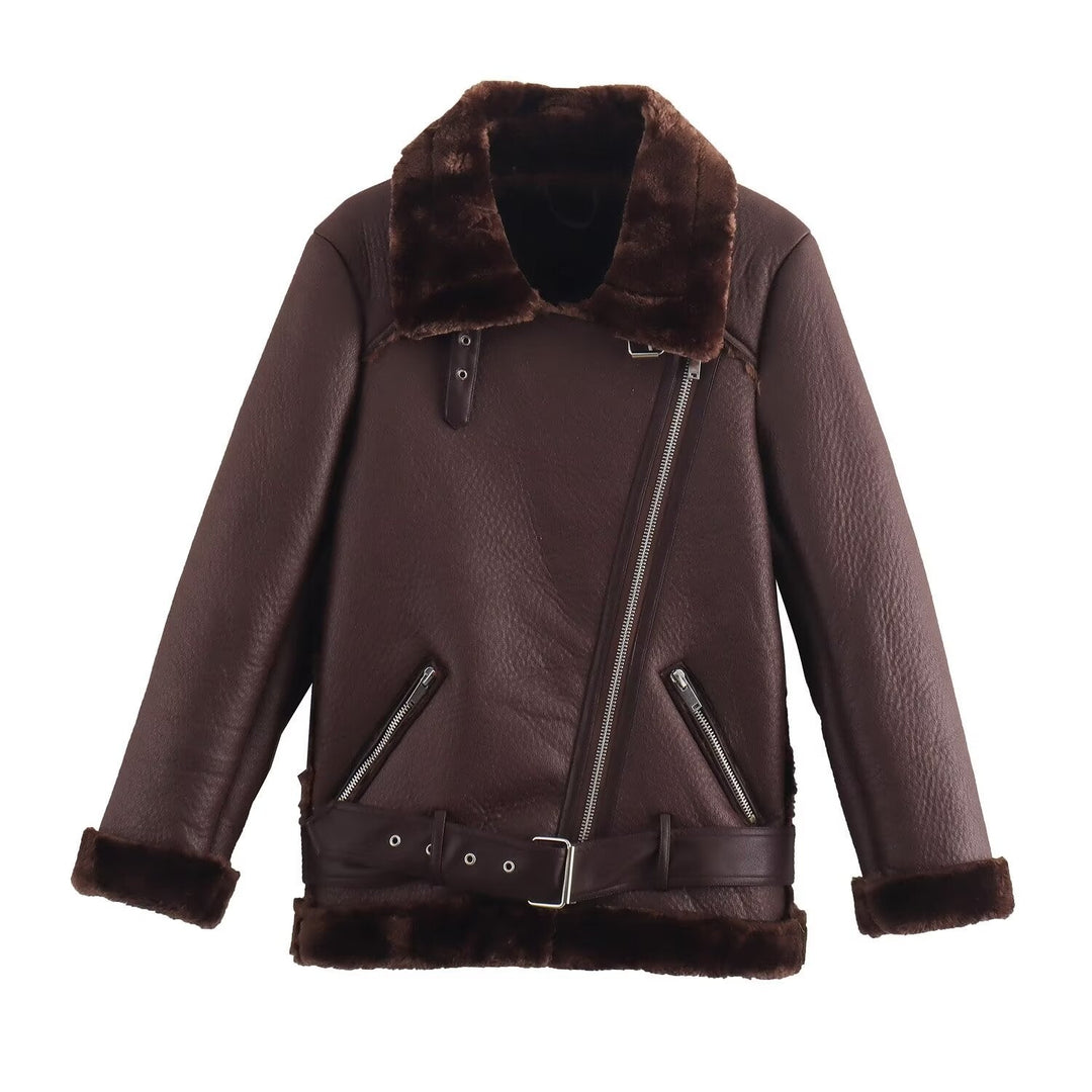 Solenn | Elegant Biker Jacket