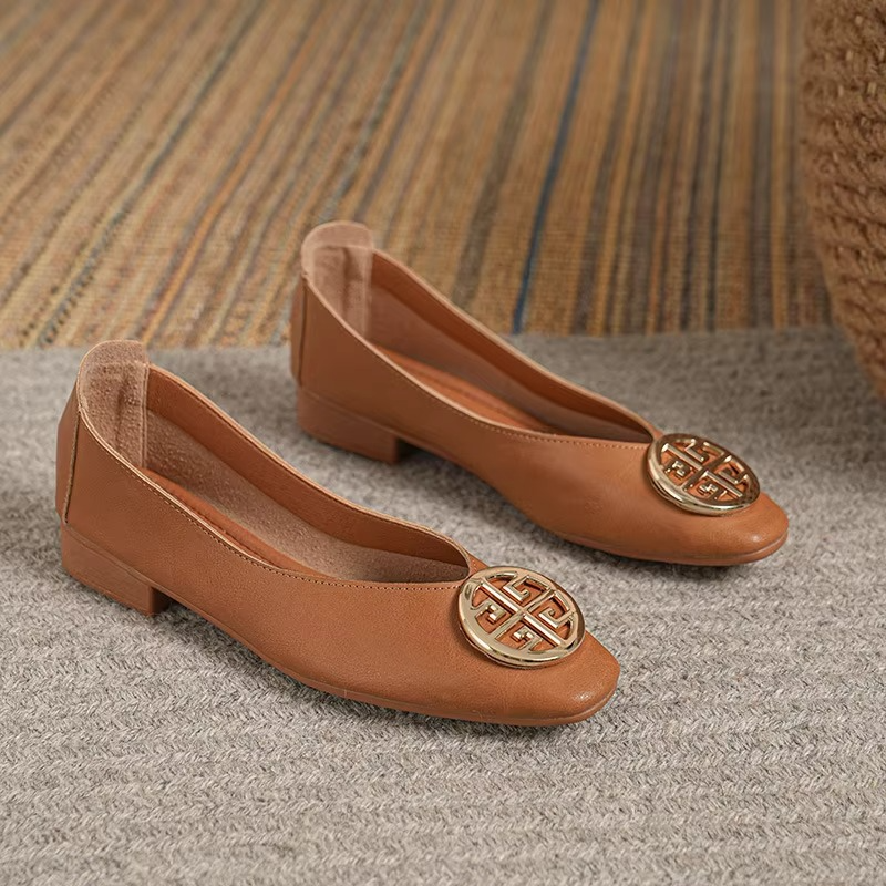 Dane | Orchard Leather Flats