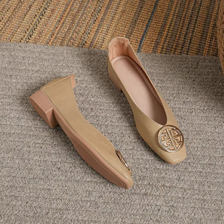 Dane | Orchard Leather Flats