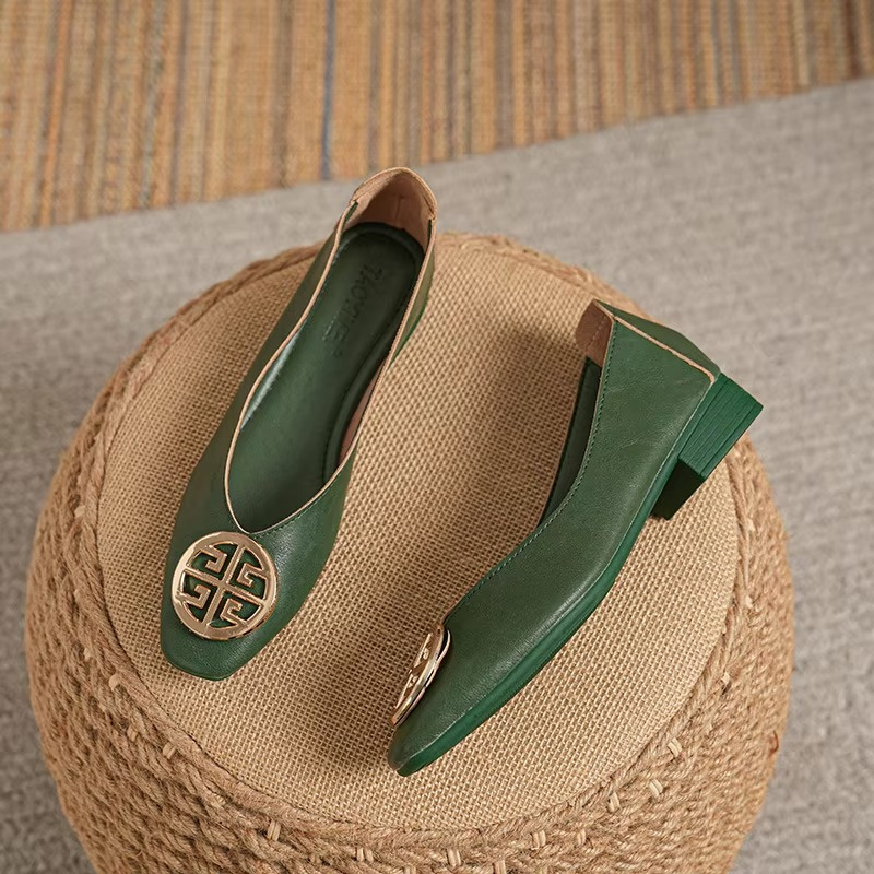 Dane | Orchard Leather Flats