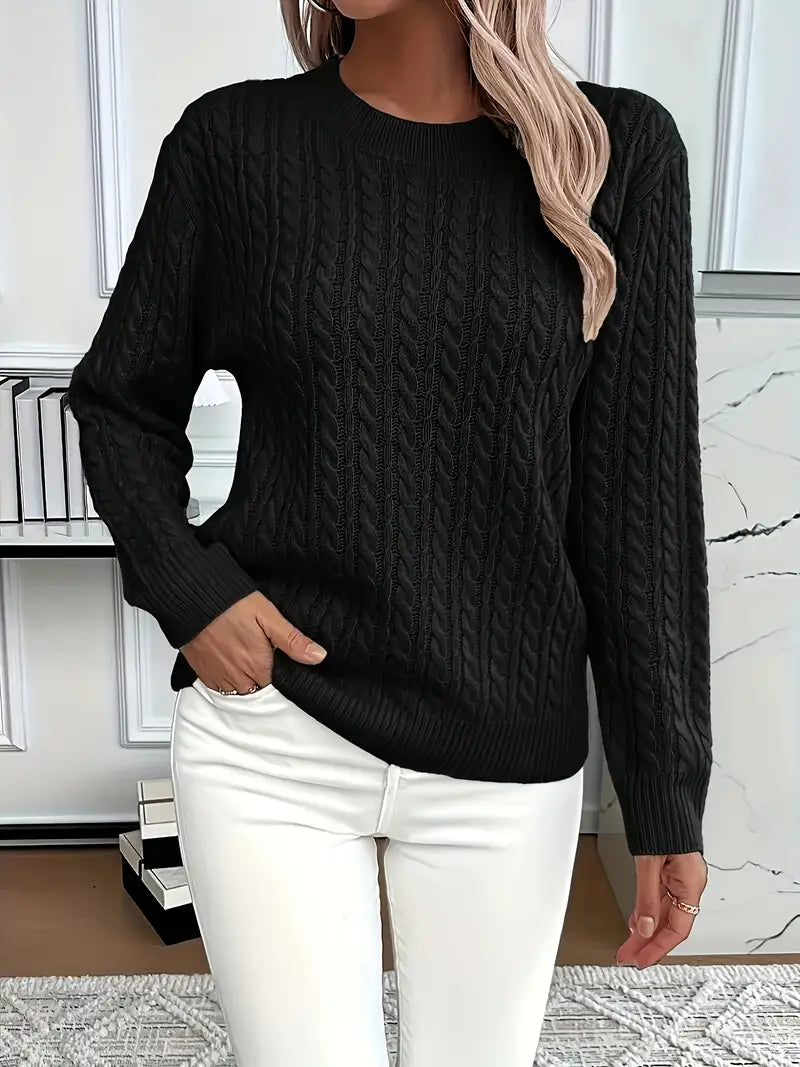 Baylor | Comfortable Cable Knit Jumper