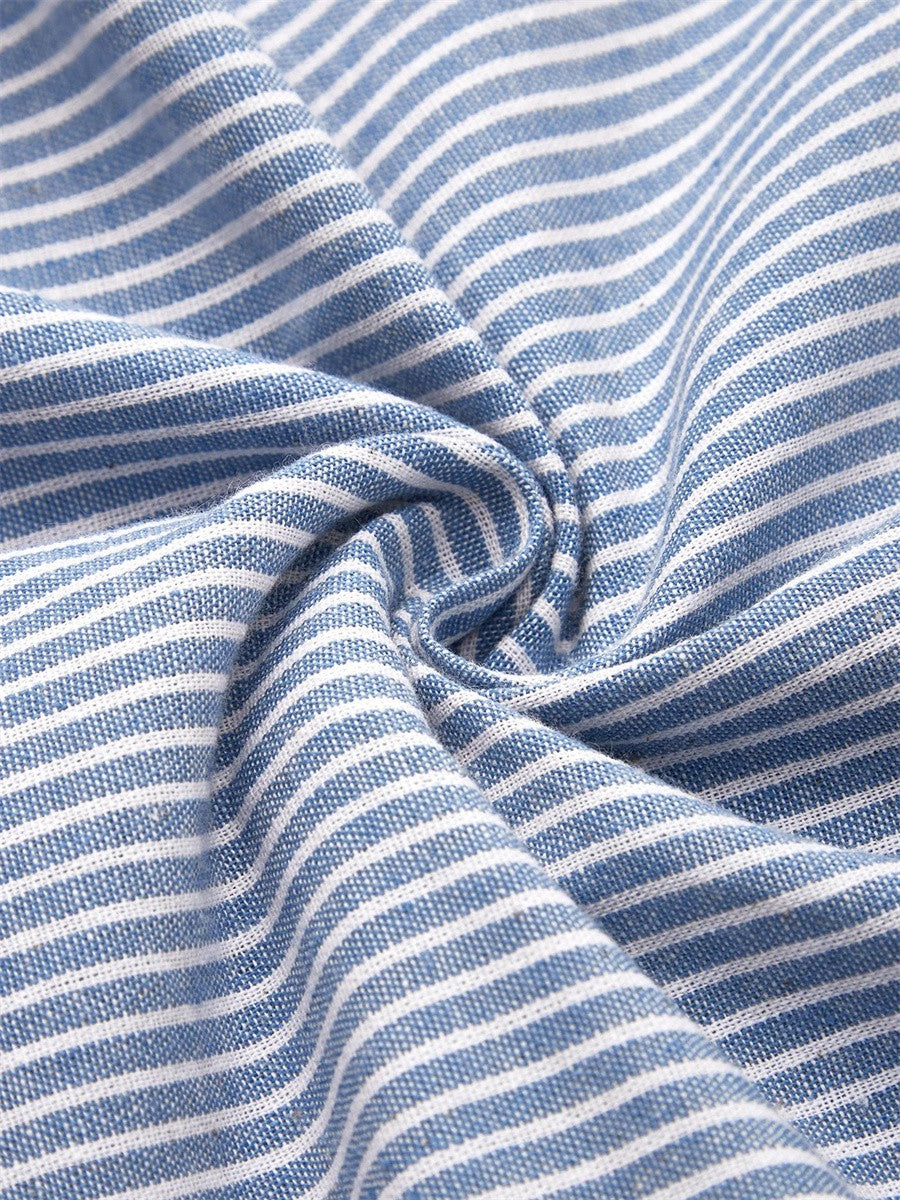 The Imogen | Striped Midi Dress