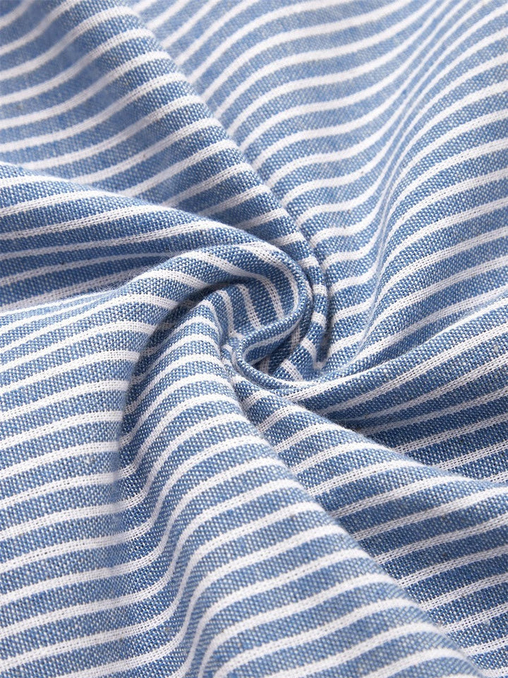 The Imogen | Striped Midi Dress