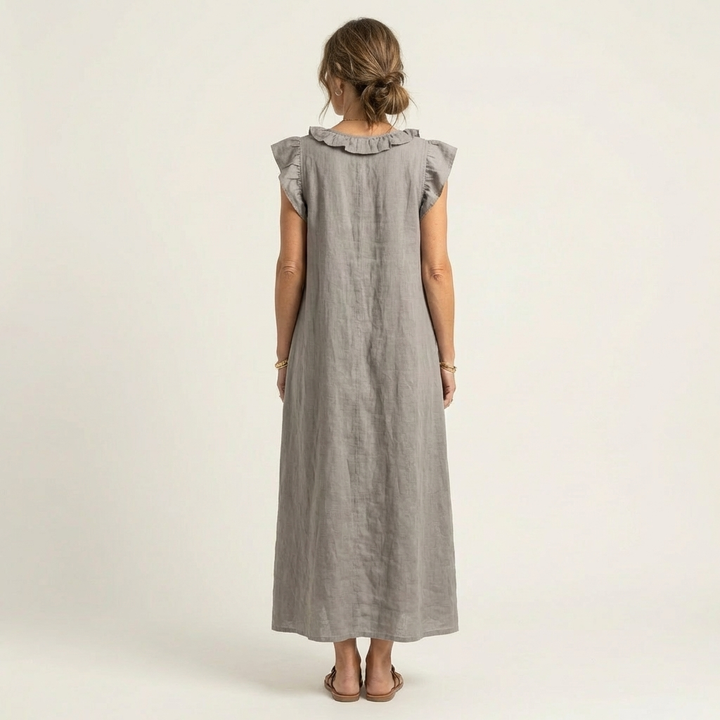 Josette | Ruffle Maxi Dress