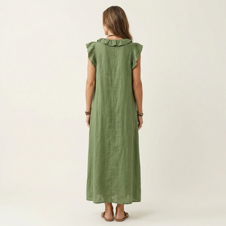 Josette | Ruffle Maxi Dress