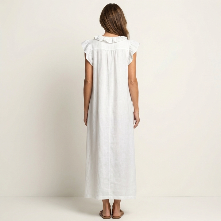Josette | Ruffle Maxi Dress