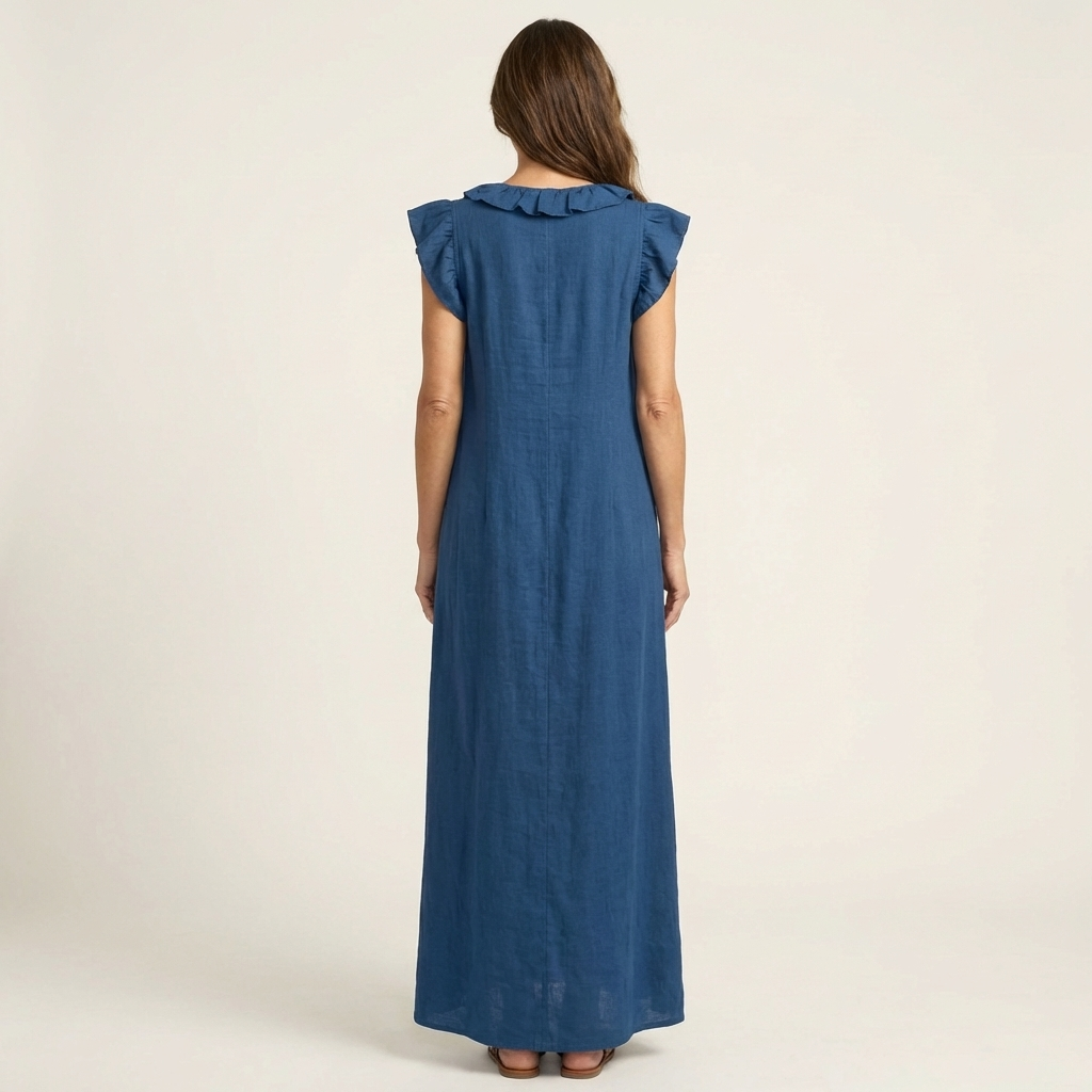 Josette | Ruffle Maxi Dress