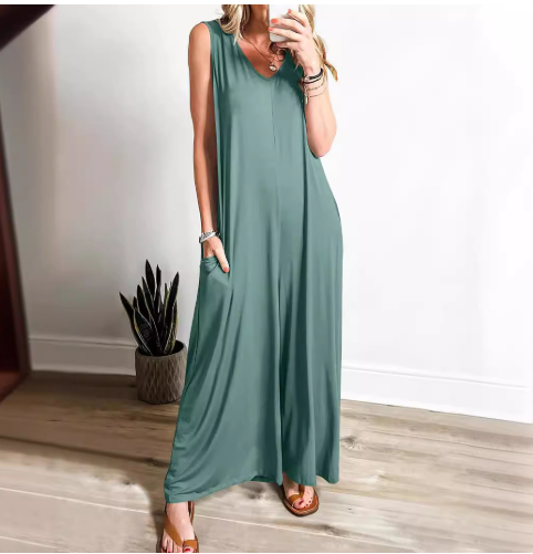 The Evelyn | Effortless Wide-Leg Jumpsuit