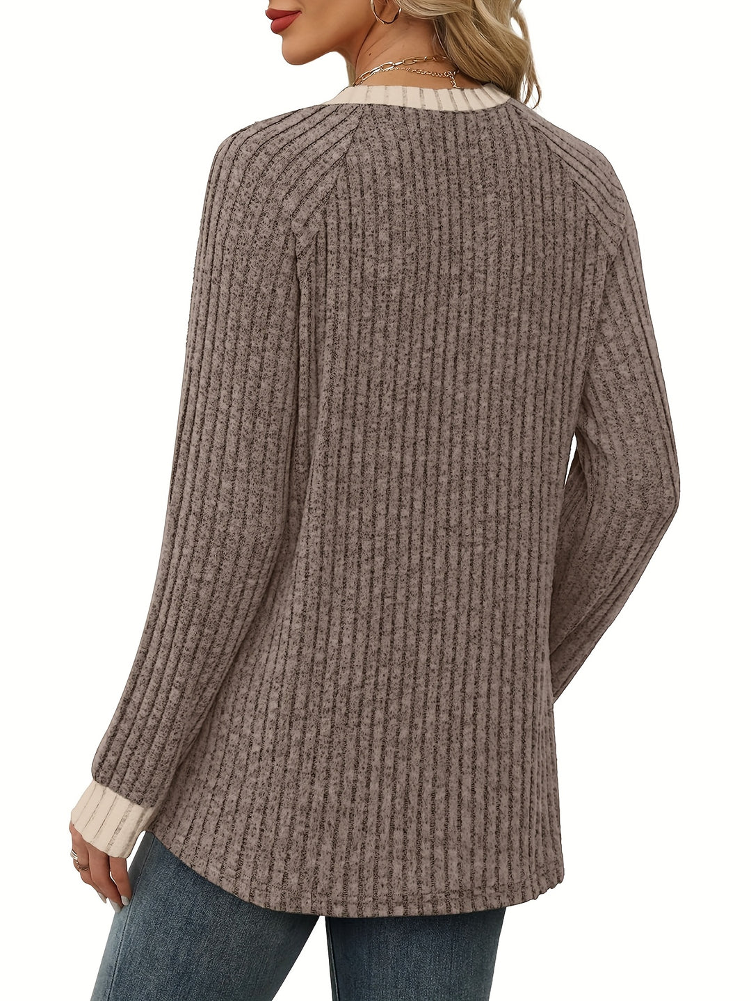 Mabel | Lightweight Colour Block Top