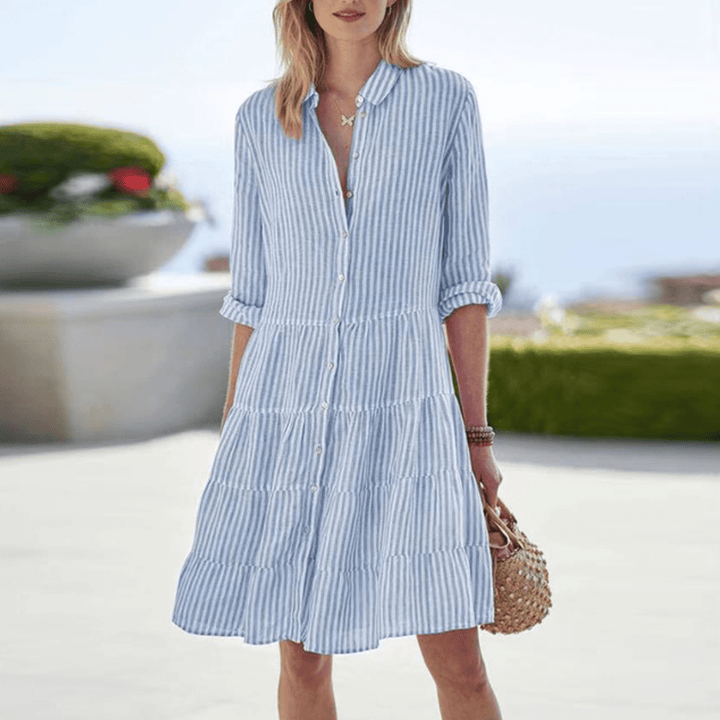 The Charlotte | Breezy Striped Dress